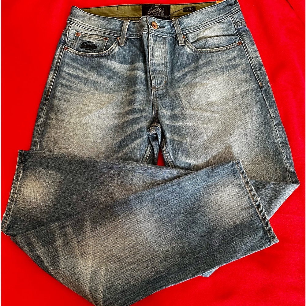 Men’s SuperDry jeans. NWOT.